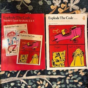 Explode The Code Books 3 & 4